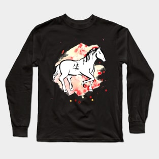 The Horse Chinese Zodiac Long Sleeve T-Shirt